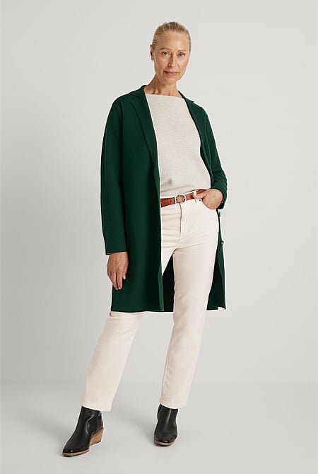 Green car coat best sale