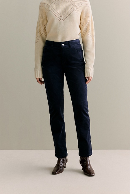 Velvet Straight Leg Jean