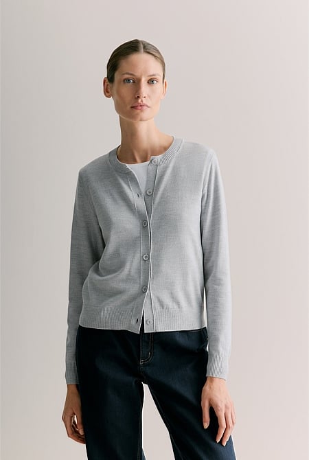 Merino Classic Cardigan