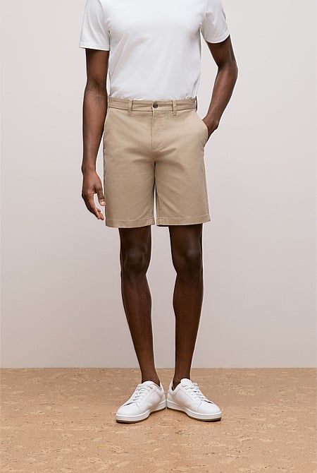 Stretch Cotton Chino Short