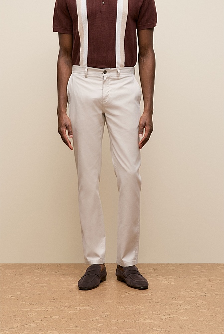 Tailored Fit Dobby Twill Pant