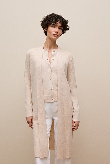 Merino Longline Cardigan