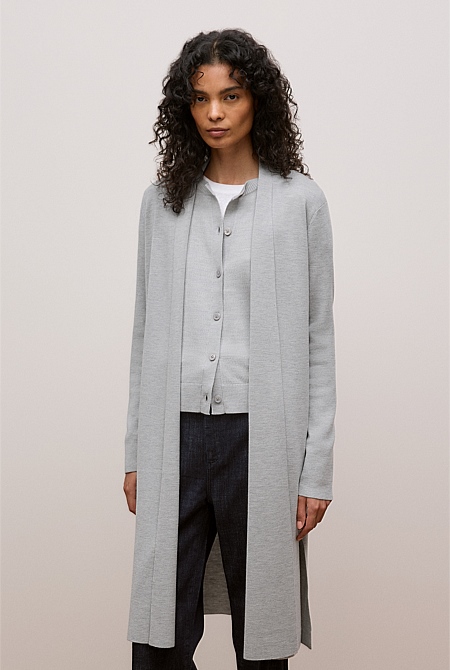 Merino Longline Cardigan