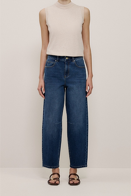 Tapered Leg Jean
