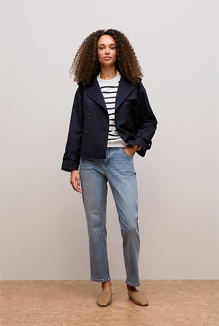 Australian Cotton Blend Boyfriend Jean
