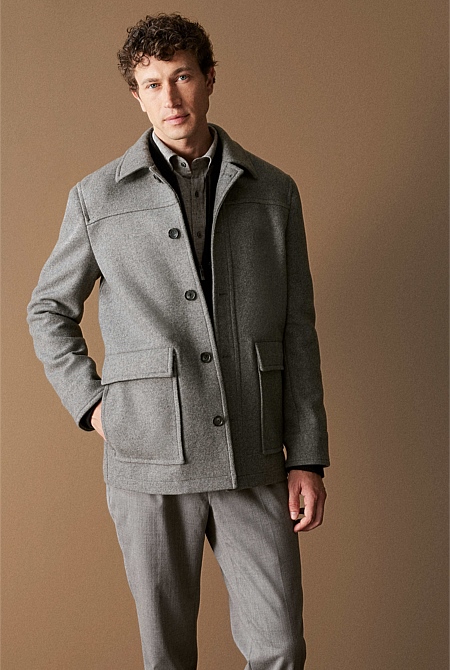 Trenery wool coat discount