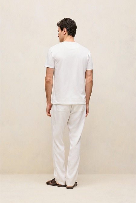 Cotton Jersey Crew T-shirt