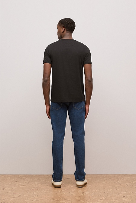 Cotton Jersey Crew T-shirt