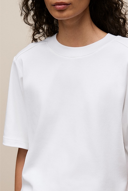 Cotton Modal Interlock T-shirt