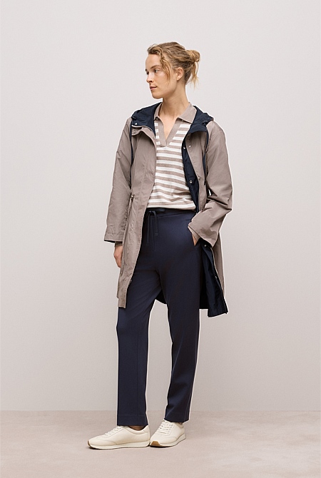 Ponte Straight Leg Pant