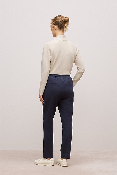 Ponte Straight Leg Pant