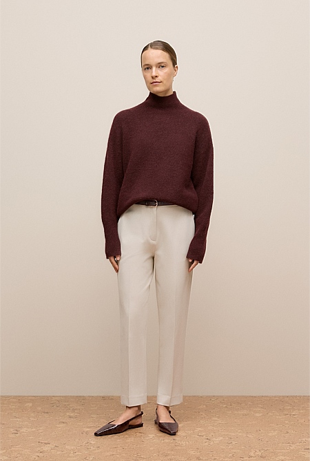 Ponte Tailored Slim Pant