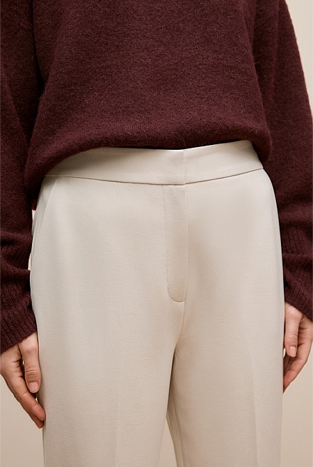 Ponte Tailored Slim Pant
