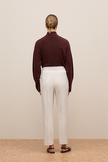 Ponte Tailored Slim Pant