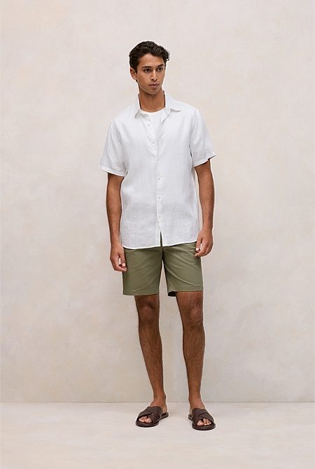 Cotton Twill Chino Short