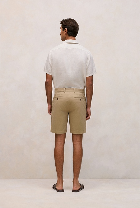Cotton Twill Chino Short