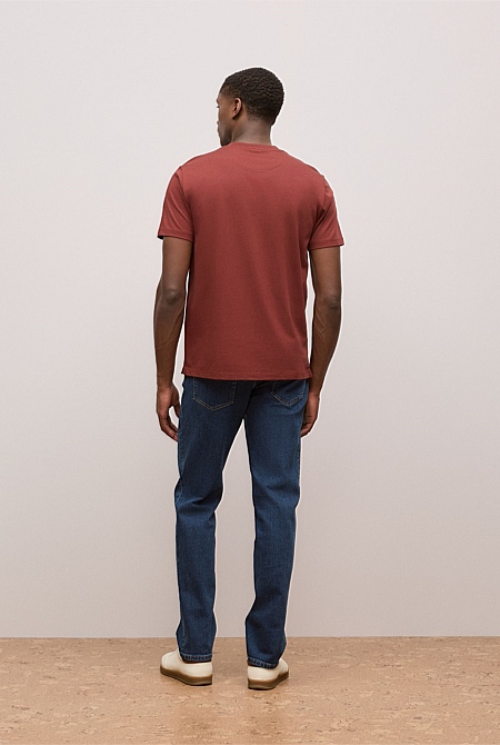 Cotton Jersey Crew T-shirt