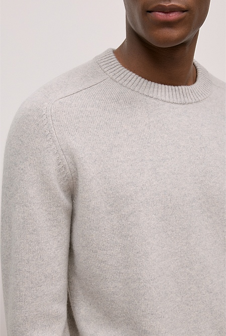 Cashmere Crew Pullover