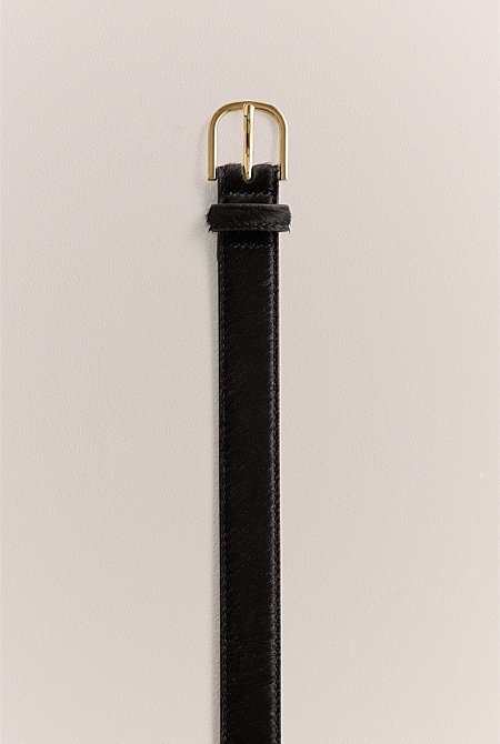 Corra Pony Hair Belt