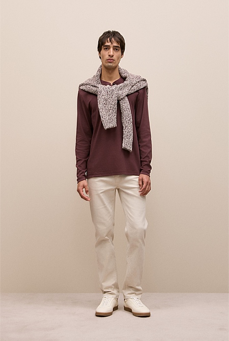 Cotton Henley Cotton Henley
