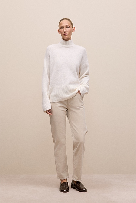 Cord Five Pocket Boyfriend Pant
