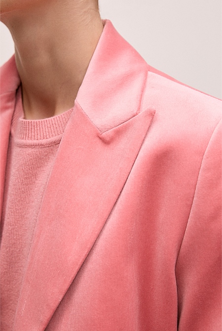 Velvet Blazer