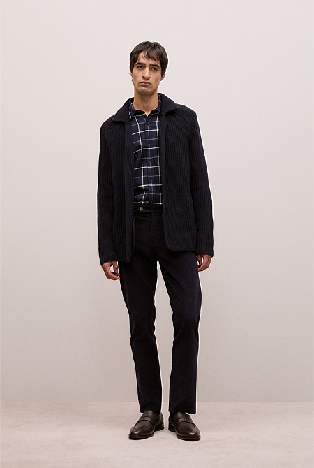 Brushed Cotton Yarn Dyed Check Shirt
