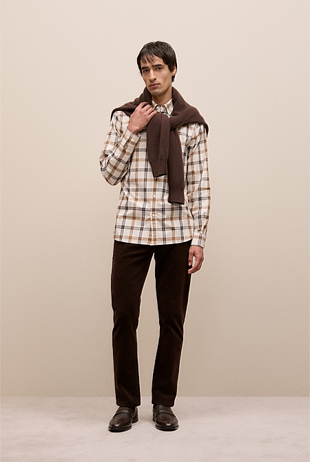 Two Tone Check Shirt