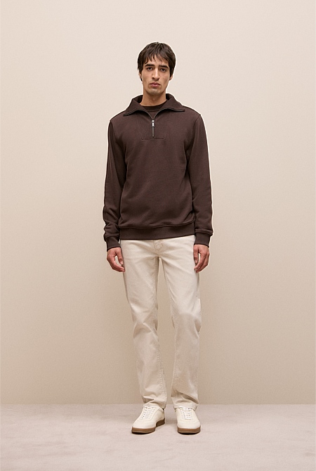 Half Zip Sweat