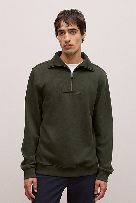 Half Zip Sweat
