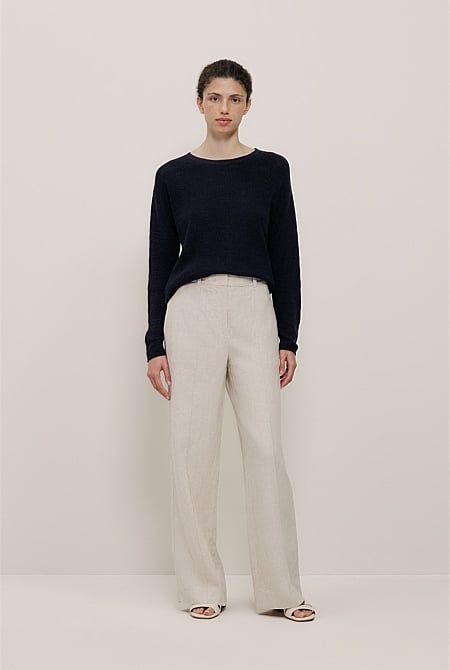 Linen Cotton Pullover