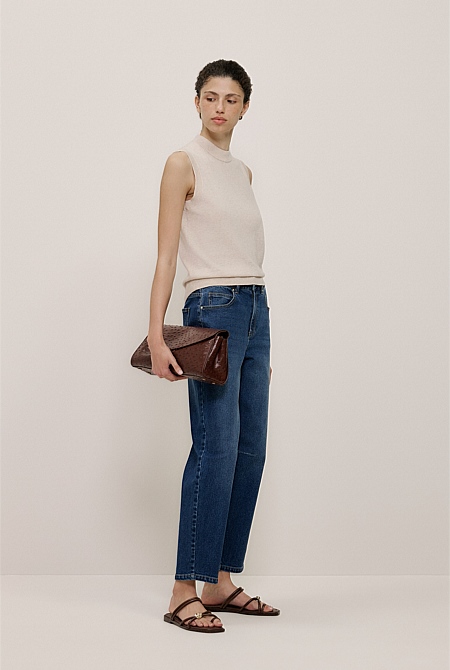 Tapered Leg Jean