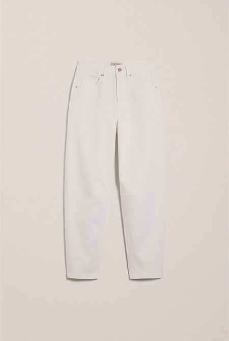 Australian Cotton Blend Tapered Leg Jean
